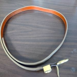 Dooney and Bourke Beige Leather Woman's Belt